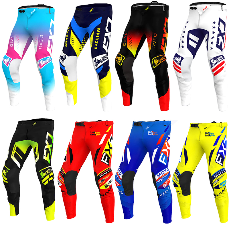 Cycling Gear For Kids - Motokros pantolon Çocuk gençler yetişkinler MX