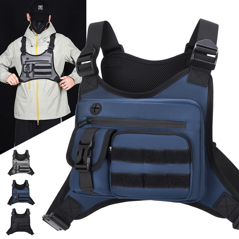 Cycling Gear Pack - Taktik Göğüs Çantası Erkek Su Geçirmez