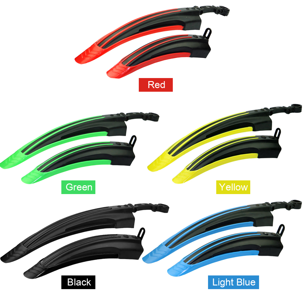 Bike Fender Set - 2 adet dağ bisikleti çamurluk kanatları