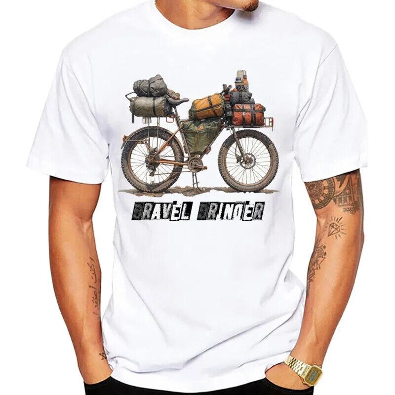 Cycling Gear Gravel - Gravel Bikepacking Bisiklet T Shirt Yaz