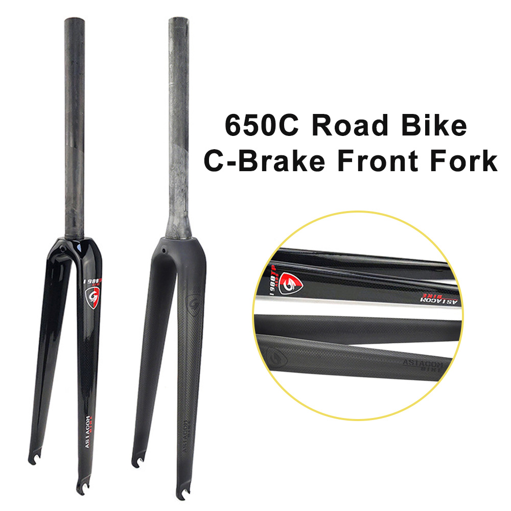 Cycling Gear And Equipment - 650C Tam Karbon Rijit Ön Maşa