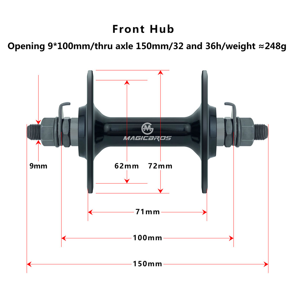 MAGICBROS Sabit Dişli Bisiklet - Cycling Gear Hub incelemesi ve fiyatı