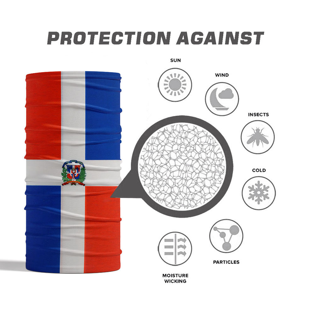 Dominica ulusal bayrak Bandana - Cycling Gear incelemesi ve fiyatı