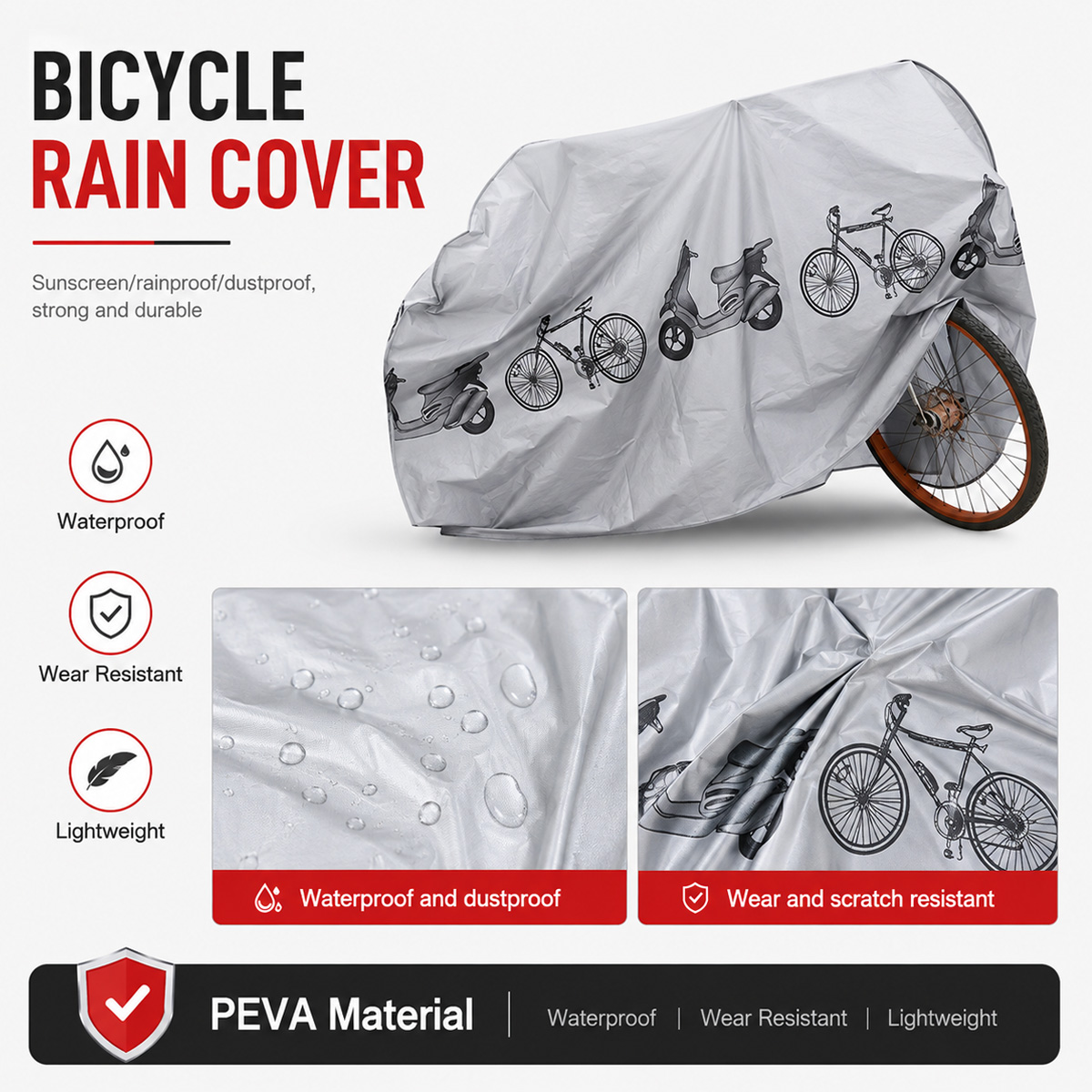 PINMOAP Evrensel Bisiklet Yağm - Cycling Gear Pack incelemesi ve fiyatı