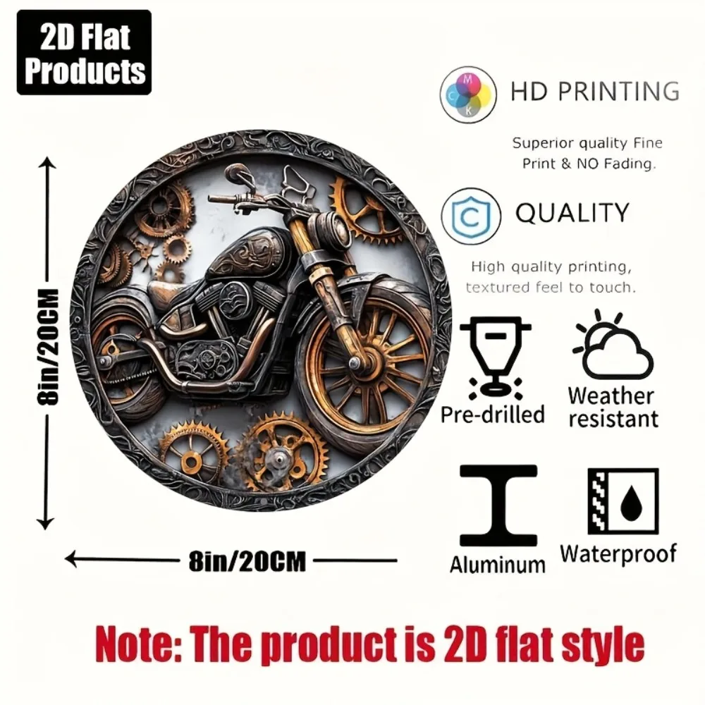 Motosiklet Vintage Metal Tabel - Cycling Gear Gifts incelemesi ve fiyatı