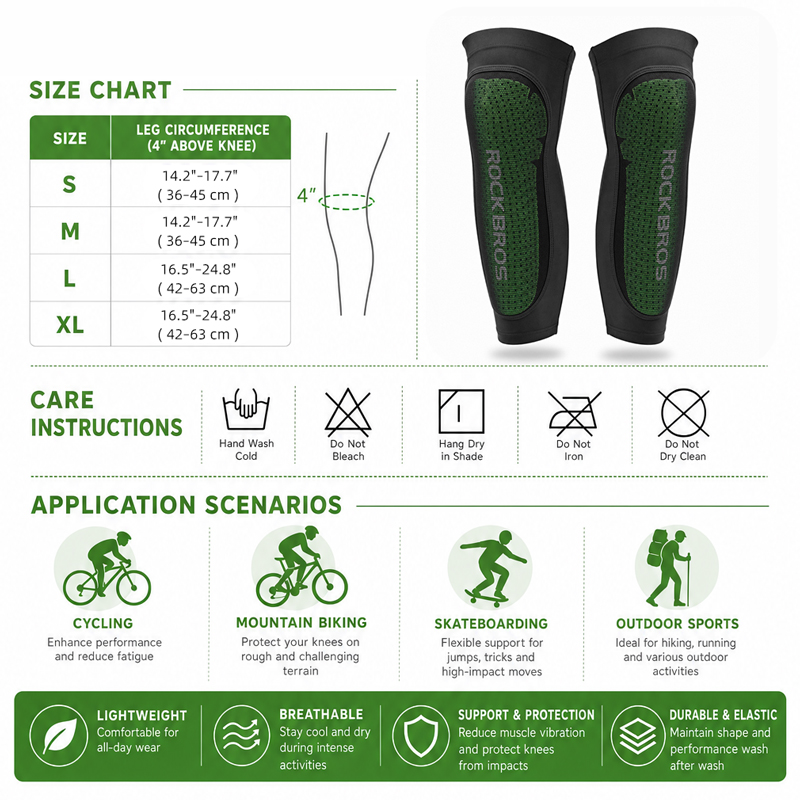 ROCKBROS spor bacak ısıtır MTB - Cycling Gear incelemesi ve fiyatı