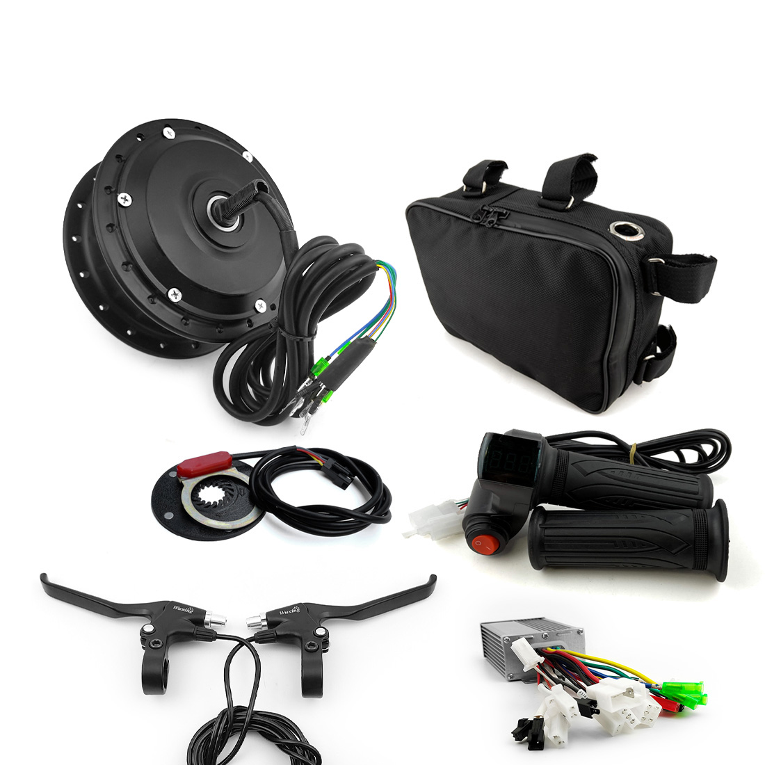 Q02 250W Fırçasız Dişlili Göbe - Cycling Gear Hub incelemesi ve fiyatı