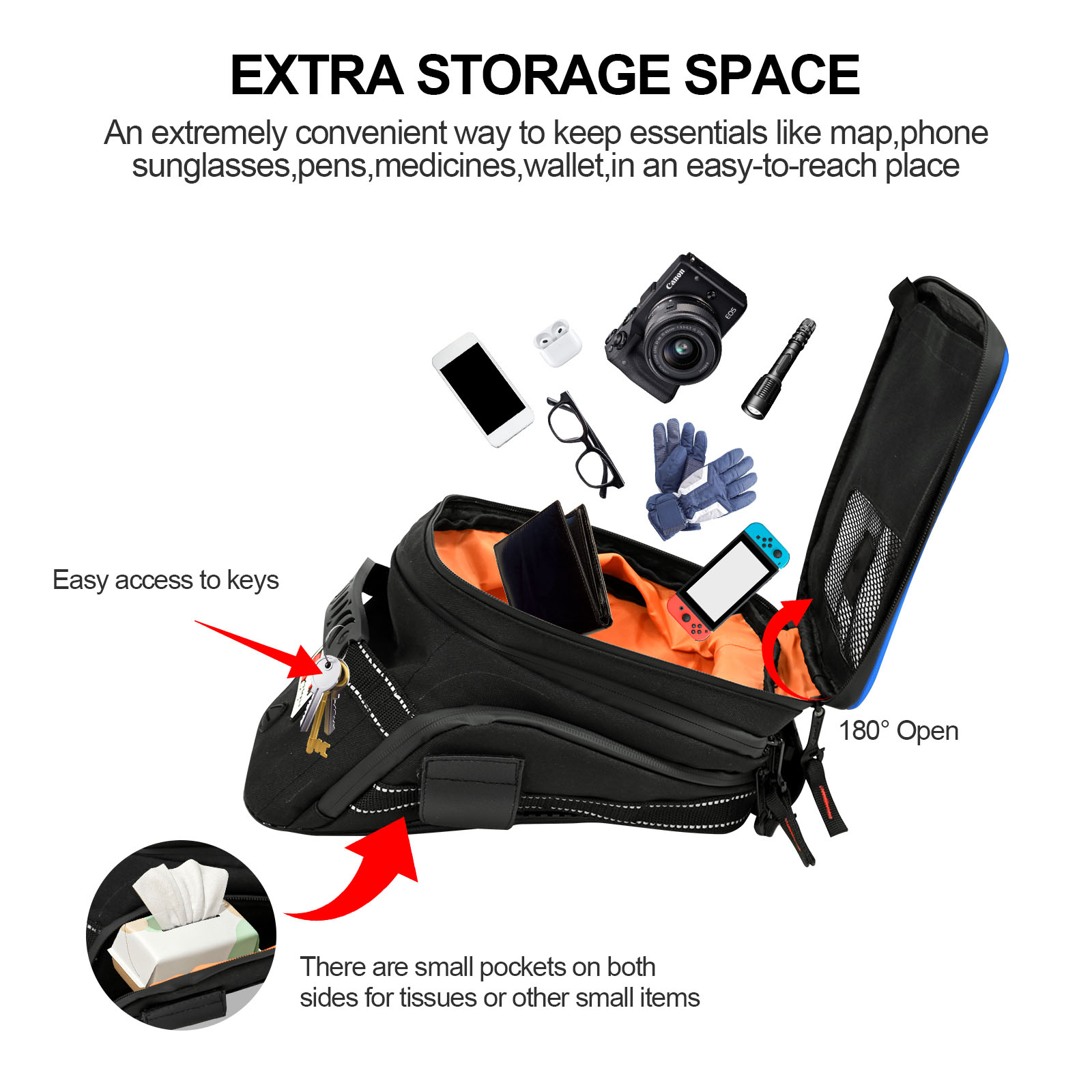 Büyük kapasiteli genişletilebi - Cycling Gear Pack incelemesi ve fiyatı