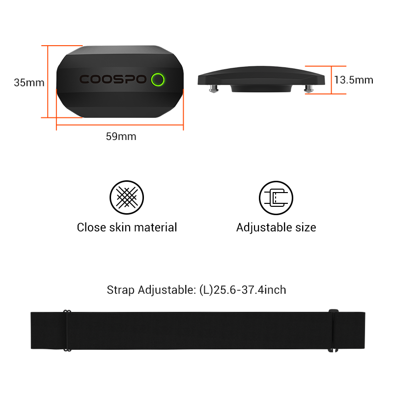 COOSPO H808S Kalp Hızı Sensörü - Cycling Zwift incelemesi ve fiyatı