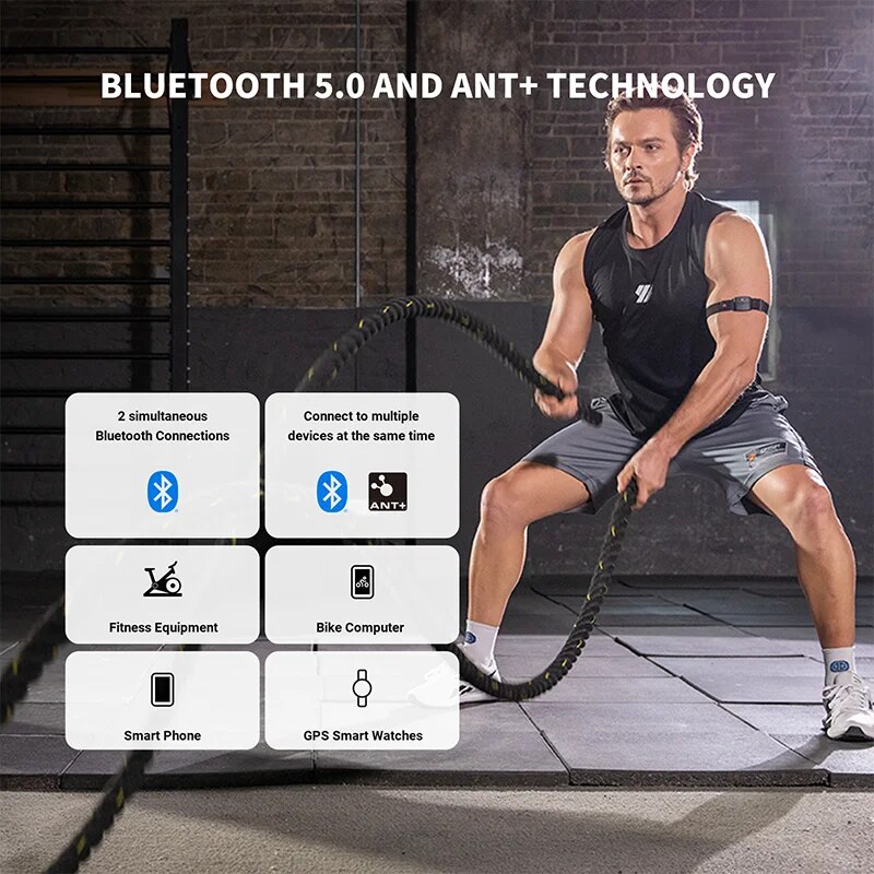 COOSPO HW9 Kol Bandı Nabız Mon - Cycling Zwift incelemesi ve fiyatı